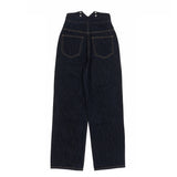 ハイウエストディープブルーワイドフィットサスペンダーデニムパンツ/RED VELVER WENDY WORN HIGH WAIST DEEP BLUE WIDE FIT SUSPENDER DENIM PANTS [16636]