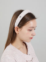 アンティックツイードヘアバンド / Antic Tweed HairBand Pink