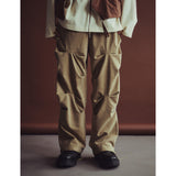 ピグメントウォッシュドクリースパンツ / PIGMENT WASHED CREASE PANTS_CAMEL BROWN