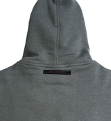 THE FOUNDATION zip-up hoodie(Khaki grey) (6636898091126)