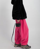 （UNISEX）スティングサイドピンタック起毛パンツ