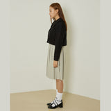 アズールショートカーディガン / Azure short cardigan (black)