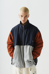 ワイドジャケット/BSR2223FWJK056 MCS WIDE JACKET NAVY BROWN
