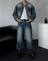 MG727 Garment Dining Denim Jacket (3 colors)