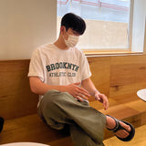 ブルックリンプリンティングハーフTシャツ