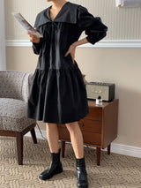 Sailor Wide Collar Dress