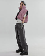 （UNISEX）グルークロップベストダウン