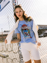 ローズガーデンTシャツ / Rose Garden T-Shirt (Light Blue)