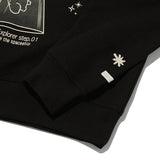 ウィティーバニープラネットエクスプローラースウェットシャツ／WITTY BUNNY PLANET EXPLORER SWEATSHIRT V1 [BLACK]