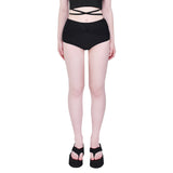 ツイストビキニショーツ/twist bikini shorts (black)