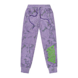 GAUSSIAN HEAVY SWEAT JOGGER PANTS RED / PURPLE (4626271797366)