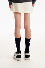 モノチェリーカラーコンビネーションソックス／MONO CHERRY COLOR COMBINATION SOCKS [ DARK NAVY]