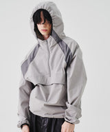ANORAK TWO-TONE HOODIE (GRAY)
