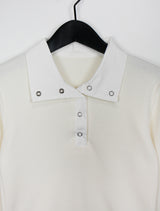 シャツカラーカラーTシャツ/Shirt color color T-shirt (3color)