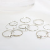 デイリークロスリングセット (11セット) / Daily Cross Ring Set (11 set) / 2 color
