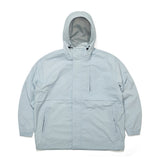 ワイドフーディージャケット/BSR2223FWJK048 WIDE HOODED JACKET SKY