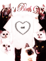 スペシャルハートキャットTシャツ