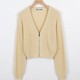 V-neck zip-up - cd