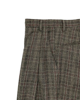 ミダスチェックワイドスラックス / Midas Check Wide Slacks (2 colors)