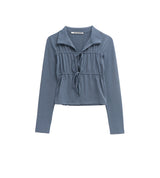 [MADE] Marant Shirring Collar Cardigan