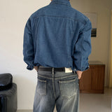 LMN Hey Two Pocket Line Denim Shirt (4 colors)