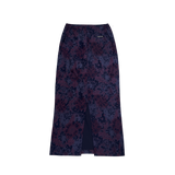 ジャカードパターンスリットロングスカート
