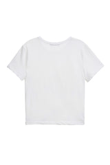グラフィック半袖トップ / GRAPHIC HALF SLEEVE TOP (WHITE)