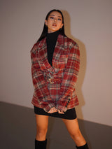 x Kyla Corste Wool Jacket (RED)