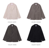 Never Linen Over Blazer (4color)