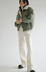 ヴィンテージキルティングジャンパー/vintage quilted jumper