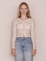 Bustier Layered Dot Knit