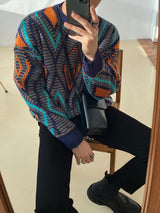 ASCLO Argyle Knit (2color) (4625089495158)