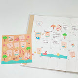 Summer sticker (1 set of 2 sheets) (6695847985270)