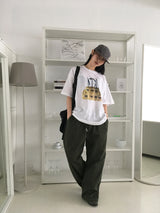 ケーキリボンボクシー半袖Tシャツ