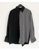 Striped Panel Shirt (6595754295414)