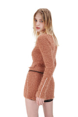 ラインニットカーディガン / LINE KNIT CARDIGAN