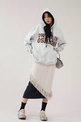 ラブ フリンジ フーディー(スカイブルー)/Love Fringe Hoodie (Sky Blue)