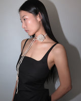 Organic Rose Necklace