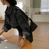 [Bellide made/Long-sleeved version] Vintage Pocket Denim Shirt