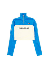ベロアハーフジップトップ / Velor half zip top (2624872284278)