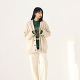 マイルドカラーカーディガン/Mild Color Cardigan_3color