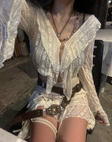 Alona 4PS Cover-Up Bikini Set