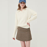 EMMA CHECK SKIRT (6652486746230)