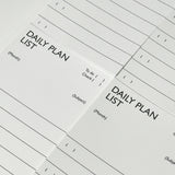 プランリストメモパッド/Plan list memopad