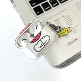 ラブAirpod ケース/Airpod case | LOVE (Transparent, PRO/3)
