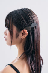NO.442 [BLACK] RIBBON HAIR PIN 