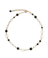 DESEVEN BLACK-PEARL NECKLACE (6585487425654)
