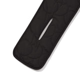 CHERRY QUILTING JACKET + MUFFLER SET [BLACK]