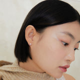 ダブルラブピアス / double love earring