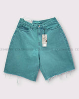 ピグメントバルミューダカッティングデニム / MG713 Pigment Bermuda Cutting Denim (3 colors)